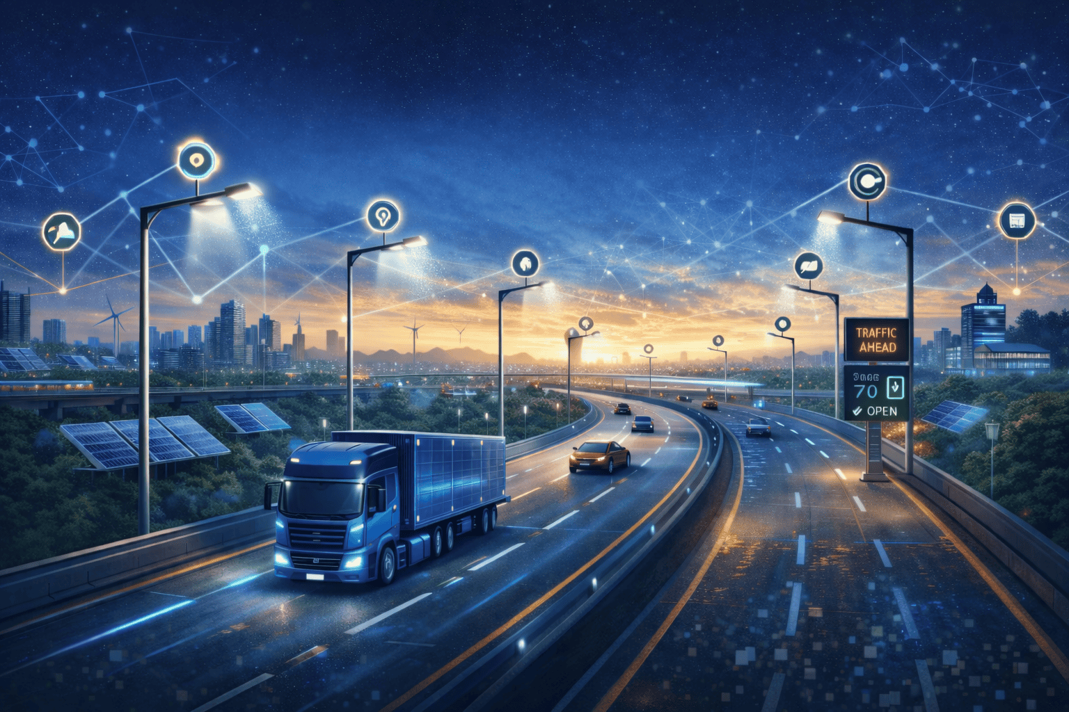 Lighting the Future of Highways with Intelligent, Connected Systems