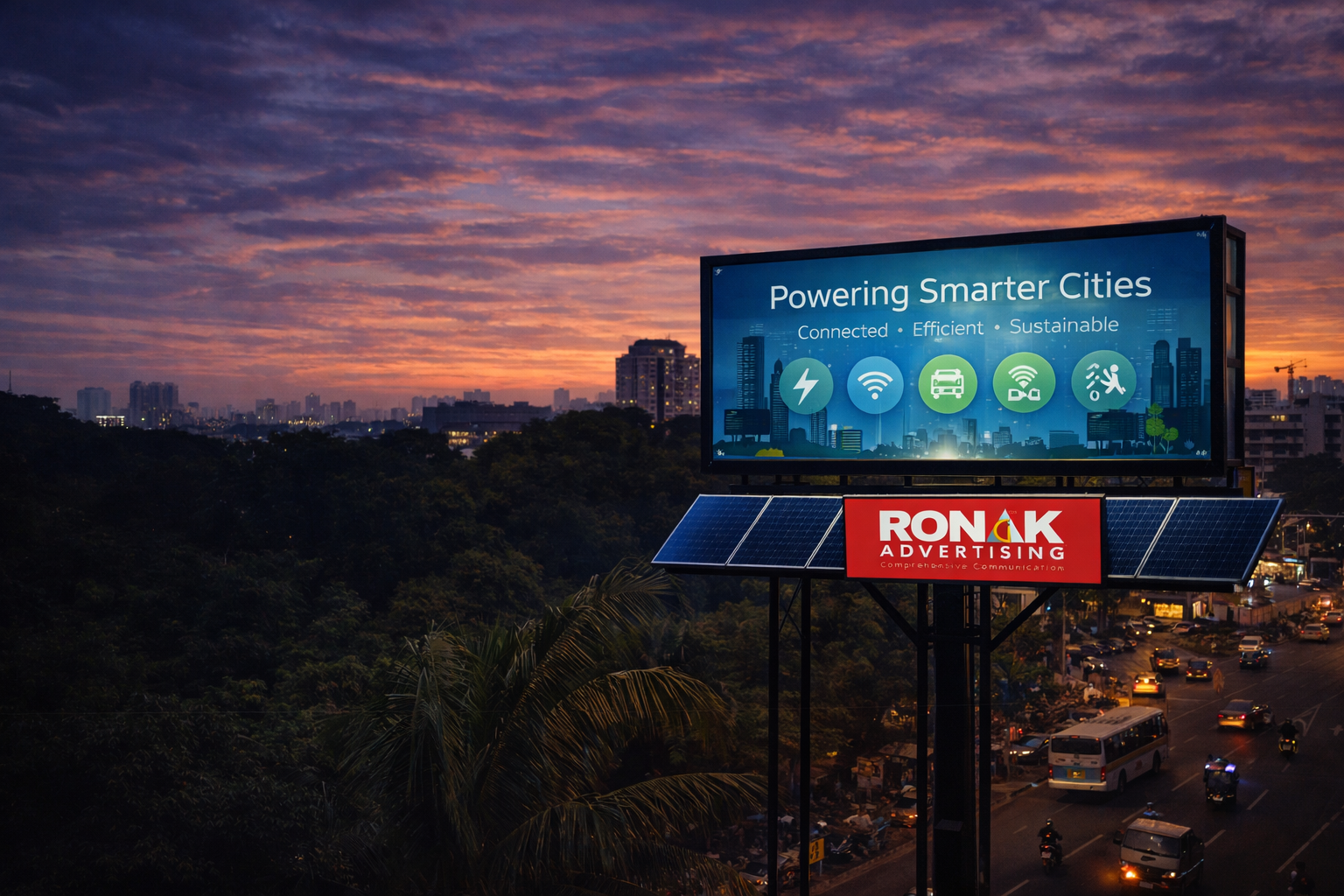Digitising Electrical Operations of Outdoor Media with Net Zero Investment - Ronak Advertising
