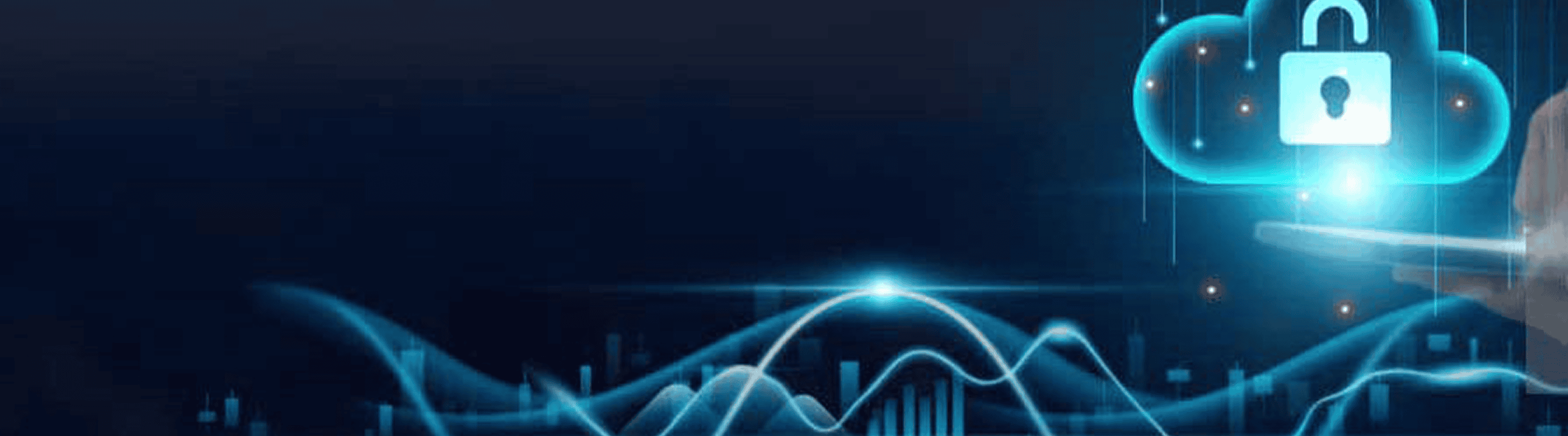 City skyline at night